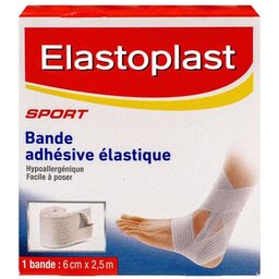 Bande Adhésive Elastique 6Cm x 2,5M