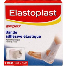 Bande Adhésive Elastique 6Cm x 2,5M