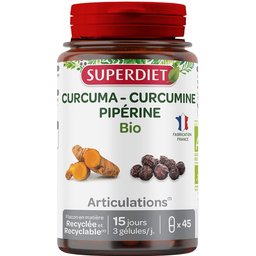 Super Diet Curcuma Curcumine - Pipérine BIO