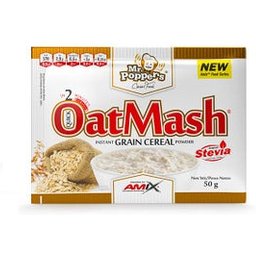 Mr Popper's OatMash Harina de Avena Fresa Yogur 50g