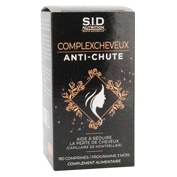 Beauté Complexe Cheveux Anti-Chute 180 comprimés