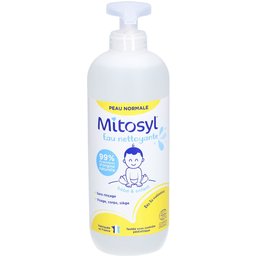 Eau nettoyante sans rinçage peaux normales dès la naissance