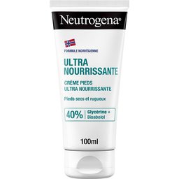 Neutrogena, Formule Norvégienne, Crème Pieds Très Secs et Abimés 100 ml