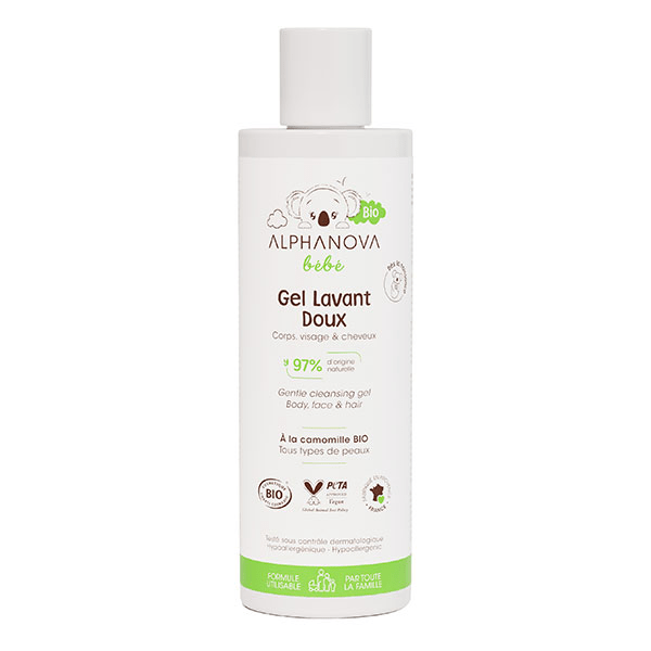Bébé Gel lavant doux  bio* 200ml