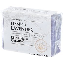 De Herborist Savon Naturel au Chanvre et Lavande