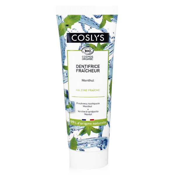 Dentifrice Fraîcheur Menthol Bio 100g