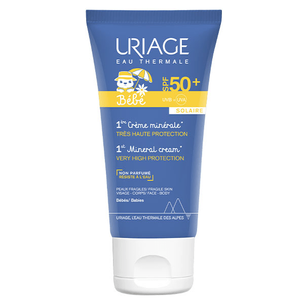 Bébé 1ère Crème Solaire Minérale SPF50+ 50ml
