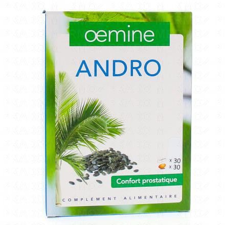 Andro 30 gélules et 30 capsules
