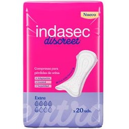 Indasec™ Discreet extra 20 u.