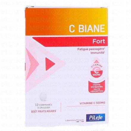 PILEGE C Biane Fort 12 comprimés à croquer