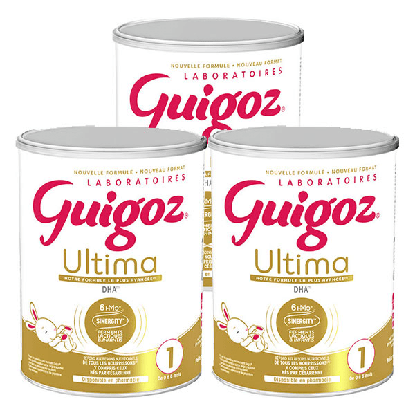Ultima Synergity 1er âge Lait infantile 780g - Lot de 3