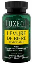 Luxéol Levure de Bière Revivifiable 90 Gélules - Pot 90 gélules
