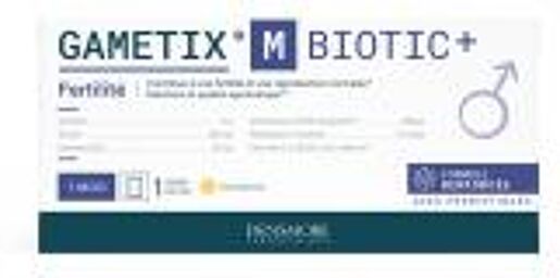 Gametix M Biotic+ Fertilité 30 Unités - Boîte 30 sachets de 4,5 g