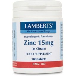 Zinc 15mg 180 Comprimés
