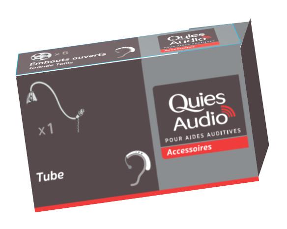 Audio Tube Droit 1 unité