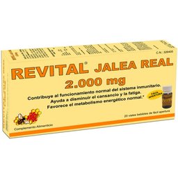 Gelée Royale 2000mg 20 Ampoules à boire