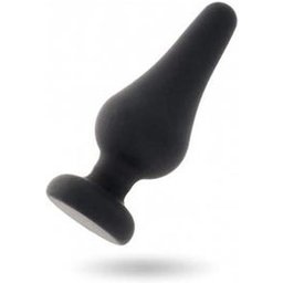 Intense Anal Plug Pipo M Silicone Noir 11cm 1pc