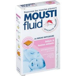 Patchs Diffuseurs Protection Moustiques pour Bébés et Jeunes Enfants 24 Patchs