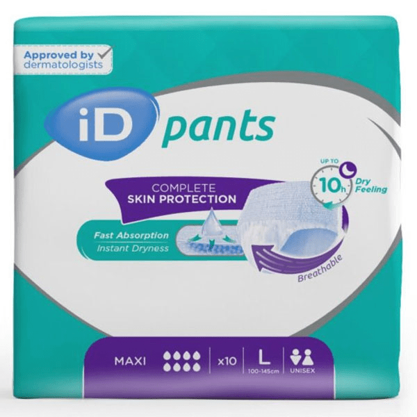 Pants Incontinence Sous Vêtement Absorbant Maxi Taille L 10 protections