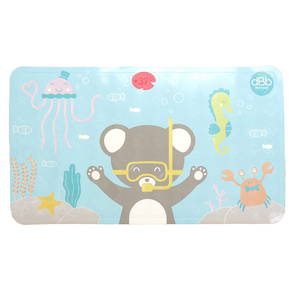 Hygiène Tapis de Bain Ourson Antidérapant