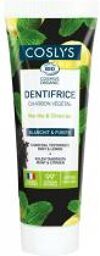 Dentifrice Charbon Menthe-Citron Bio 100 g - Tube 100 g