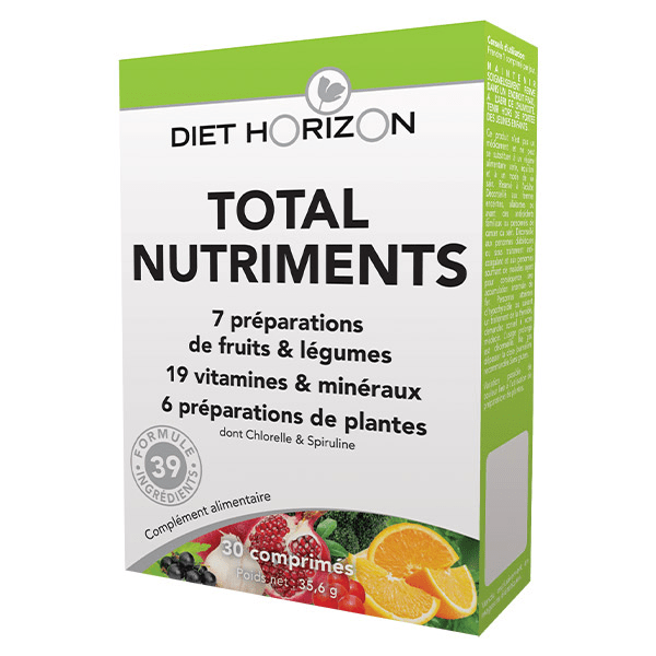 Total Nutriments 30 comprimés