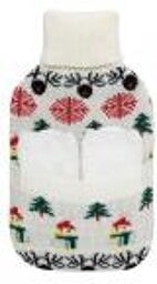 Care Bouillotte avec Housse Sapin 2 L + Chaussettes - Boîte 1 bouillotte + 1 paire de chaussettes