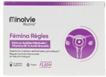 Nutra' Fémina Règles Programme Flash 15 Gélules - Boîte 15 Gélules
