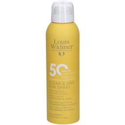 Clear & Dry Sunspray Spf50 | Sans Parfum