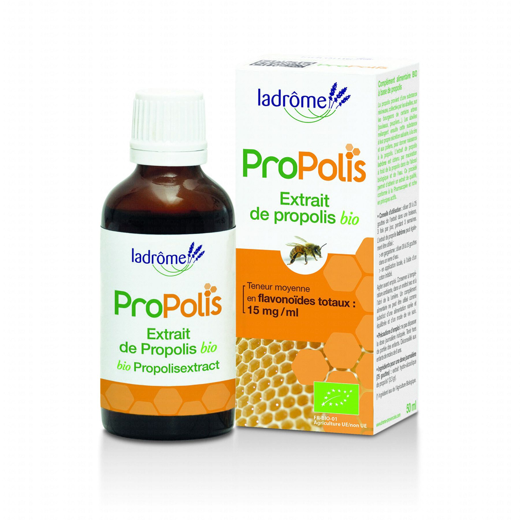 LADRÔME Extrait de propolis bio flacon 50ml
