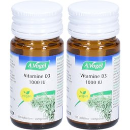 A.Vogel Vitamine D3 1000 IU 25 µg 100 % végétal