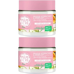 Pulpe de vie Masque 3-en-1 hydratant & démêlant