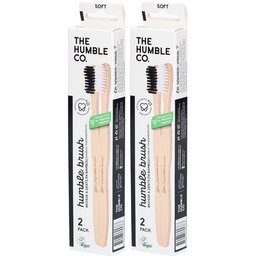Humble co Humble Brush Adult - black, medium bristles