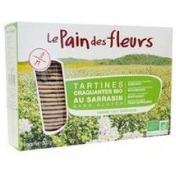 Pain Fleurs Blé Blé Sarrasin Bio 300g Le