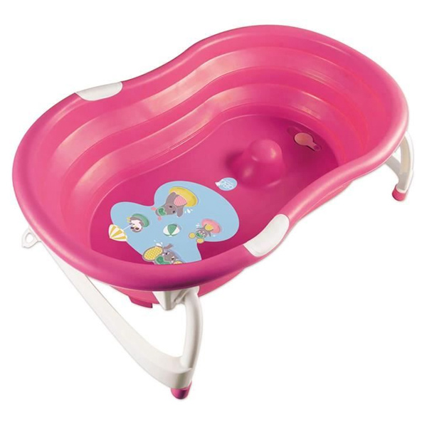 Baignoire Accordéon Éléphant Rose