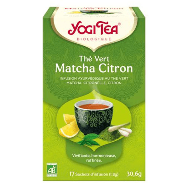 Thé Vert Matcha Citron 17 sachets