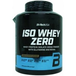 La biotechnologie utilise l'Iso Whey Zero Fraise 2,27Kg