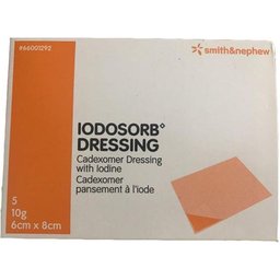 Smith & Nephew Iodosorb Dressing Wrap 6x8cm 5pcs