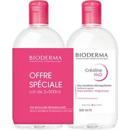 Créaline H2O TS Eau Micellaire 2x500ml