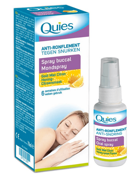 Anti-Ronflement Spray Buccal Goût Miel/Citron 70ml