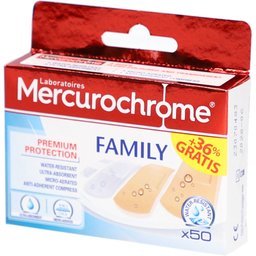 Mercurochrome Pansements Famille