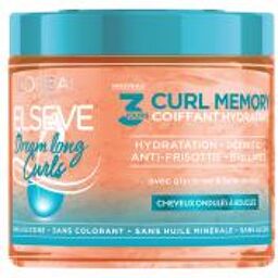 Elseve Dream Long Curls Memory Gel Coiffant et Hydratant 400 ML - Pot 400 ml