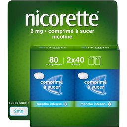 Nicorette® Comprimé à sucer Menthe Intense 2 mg / BT 80