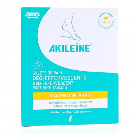 Galets de bain déo effervescents 6x12g