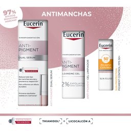 Coffret Anti-Taches Anti-Pigment Dual Sérum 30ml + Mini Gel Nettoyant 20ml + Mini Pigment Control SPF50+ 7ml