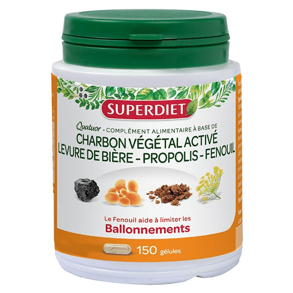 Quatuor Ballonnements 150 gélules