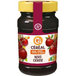 Céréal Confiture cerise -91 % sucres