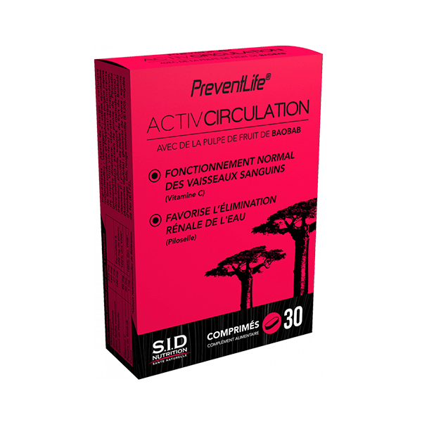 Prevent Life Activ Circulation 30 comprimés