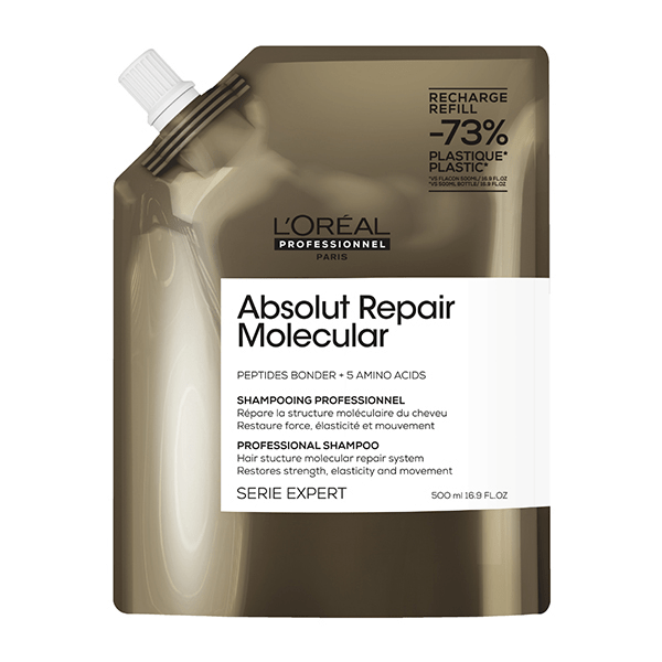 Shampoing Absolut Repair Molecular Eco-Recharge 500ml