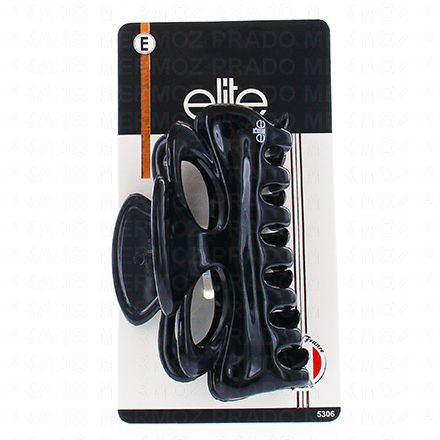 Grand pince cheveux noir